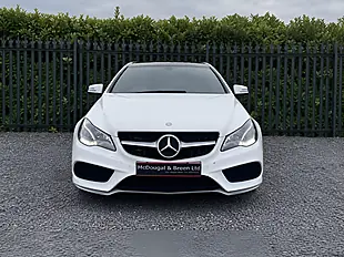 Used 2015 Mercedes-Benz E Class AMG Line White - Interior and Exterior details 2