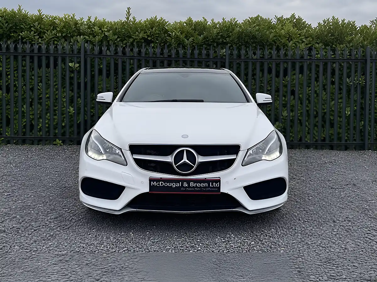 Used 2015 Mercedes-Benz E Class AMG Line White - Interior and Exterior details 2
