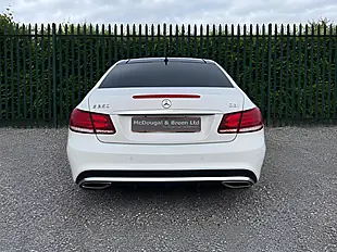 Used 2015 Mercedes-Benz E Class AMG Line White - Interior and Exterior details 7
