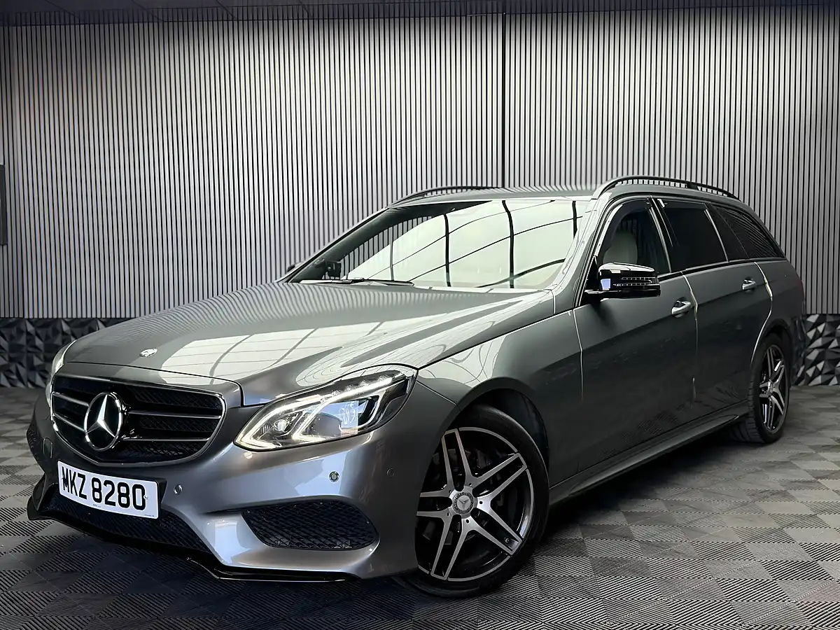 Used 2015 Mercedes-Benz E Class AMG Night Edition Grey - Interior and Exterior details 3