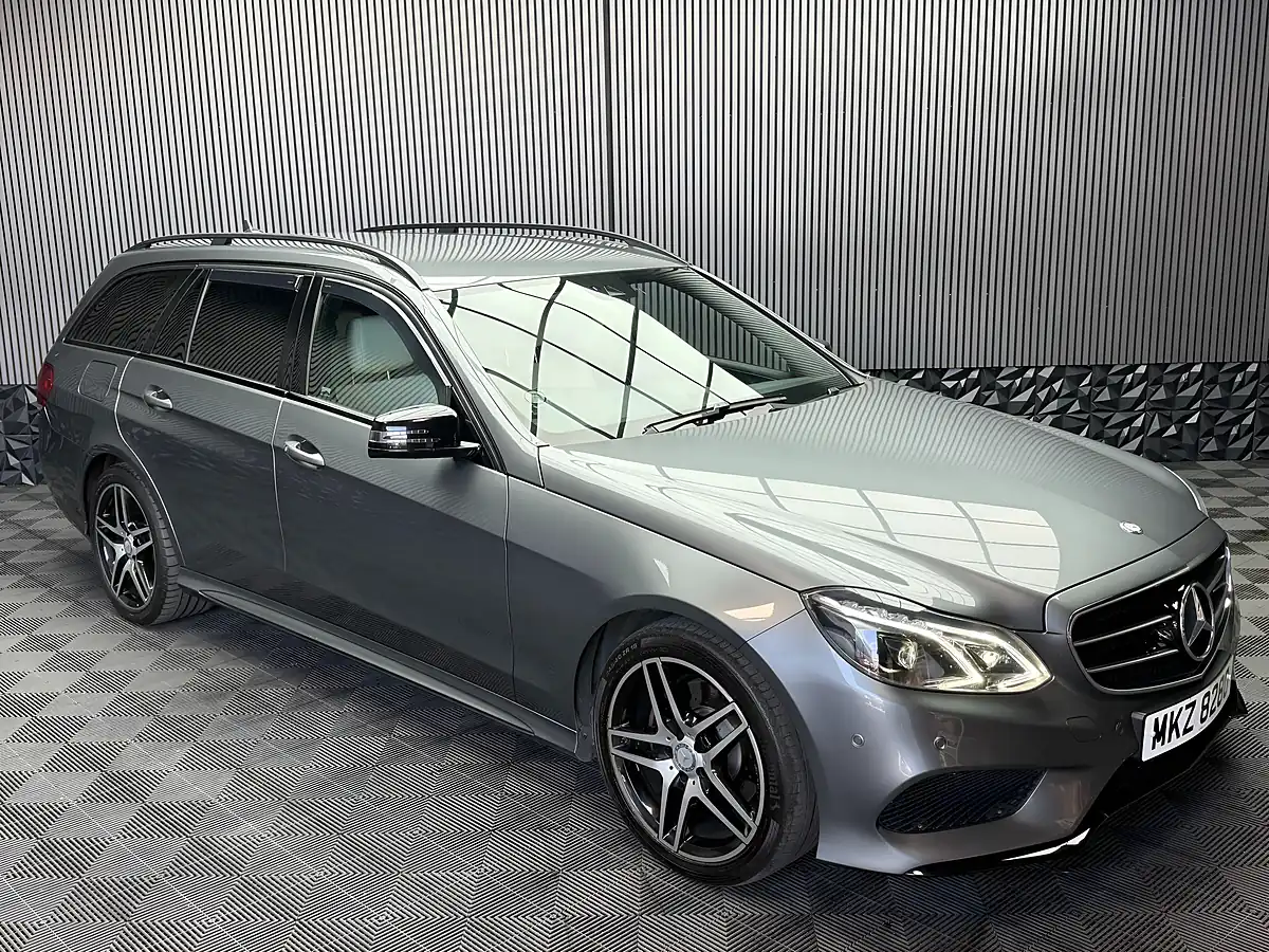 Used 2015 Mercedes-Benz E Class AMG Night Edition Grey - Interior and Exterior details 7