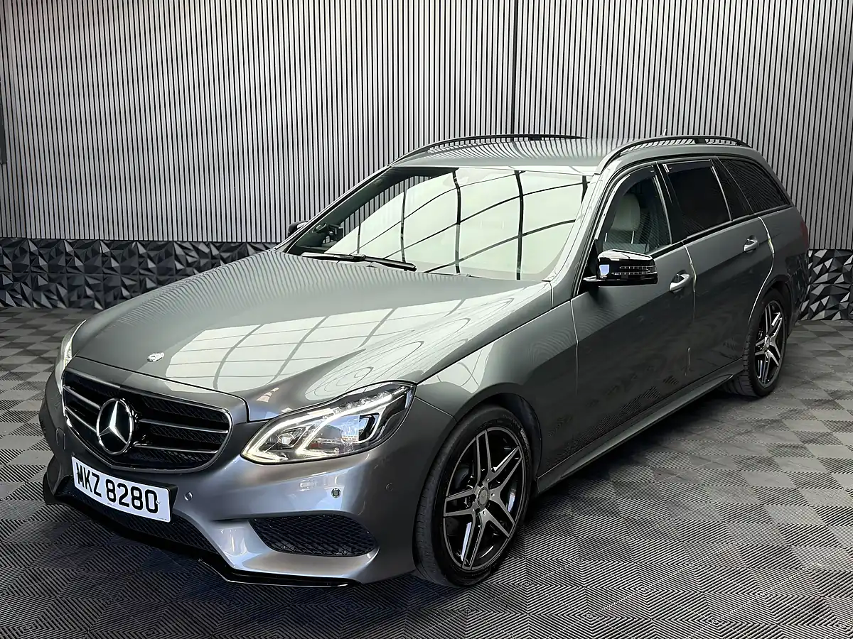 Used 2015 Mercedes-Benz E Class AMG Night Edition Grey - Interior and Exterior details 8