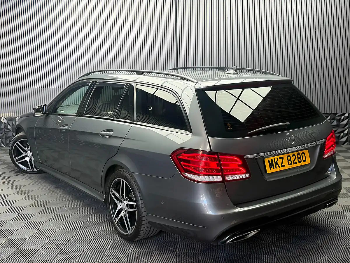 Used 2015 Mercedes-Benz E Class AMG Night Edition Grey - Interior and Exterior details 9