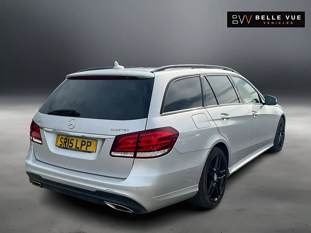 Used 2015 Mercedes-Benz E Class AMG Night Edition Iridium Silver - Interior and Exterior details 5