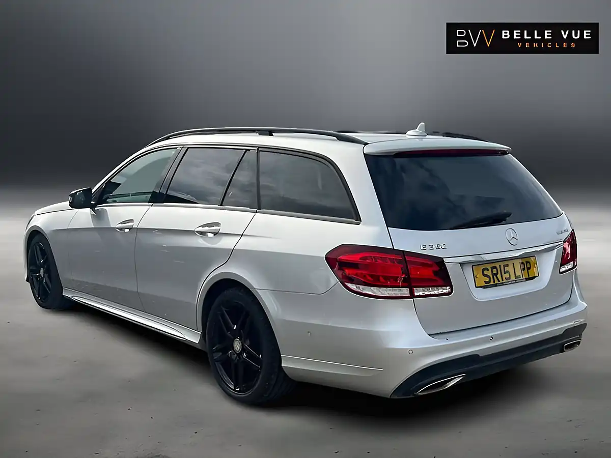 Used 2015 Mercedes-Benz E Class AMG Night Edition Iridium Silver - Interior and Exterior details 7