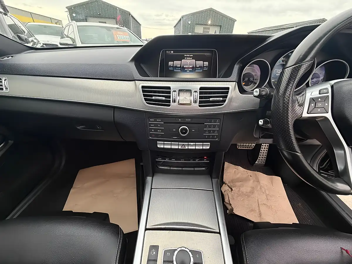 Used 2015 Mercedes-Benz E Class AMG Night Edition (premium) Black - Interior and Exterior details 11