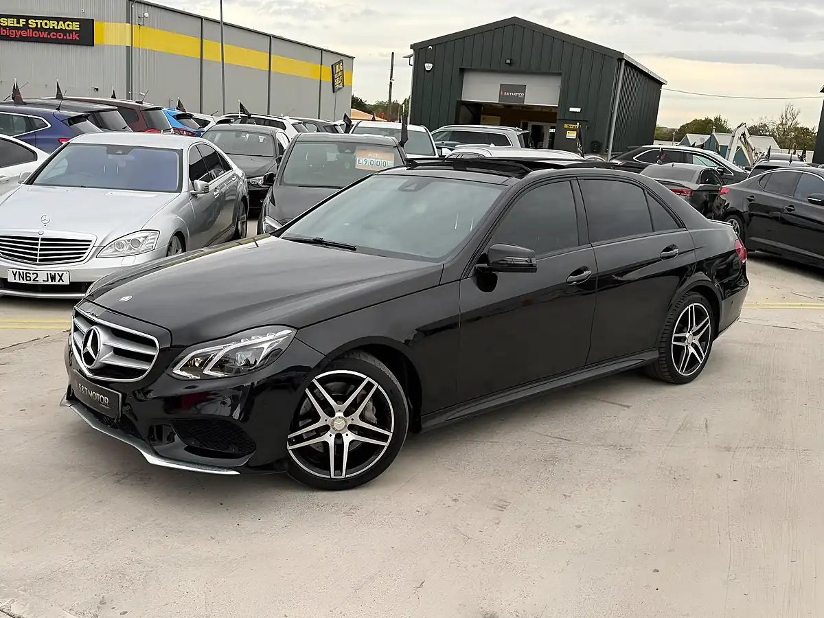 Used 2015 Mercedes-Benz E Class AMG Night Edition (premium) Black - Interior and Exterior details 3