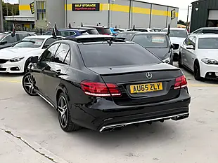 Used 2015 Mercedes-Benz E Class AMG Night Edition (premium) Black - Interior and Exterior details 4