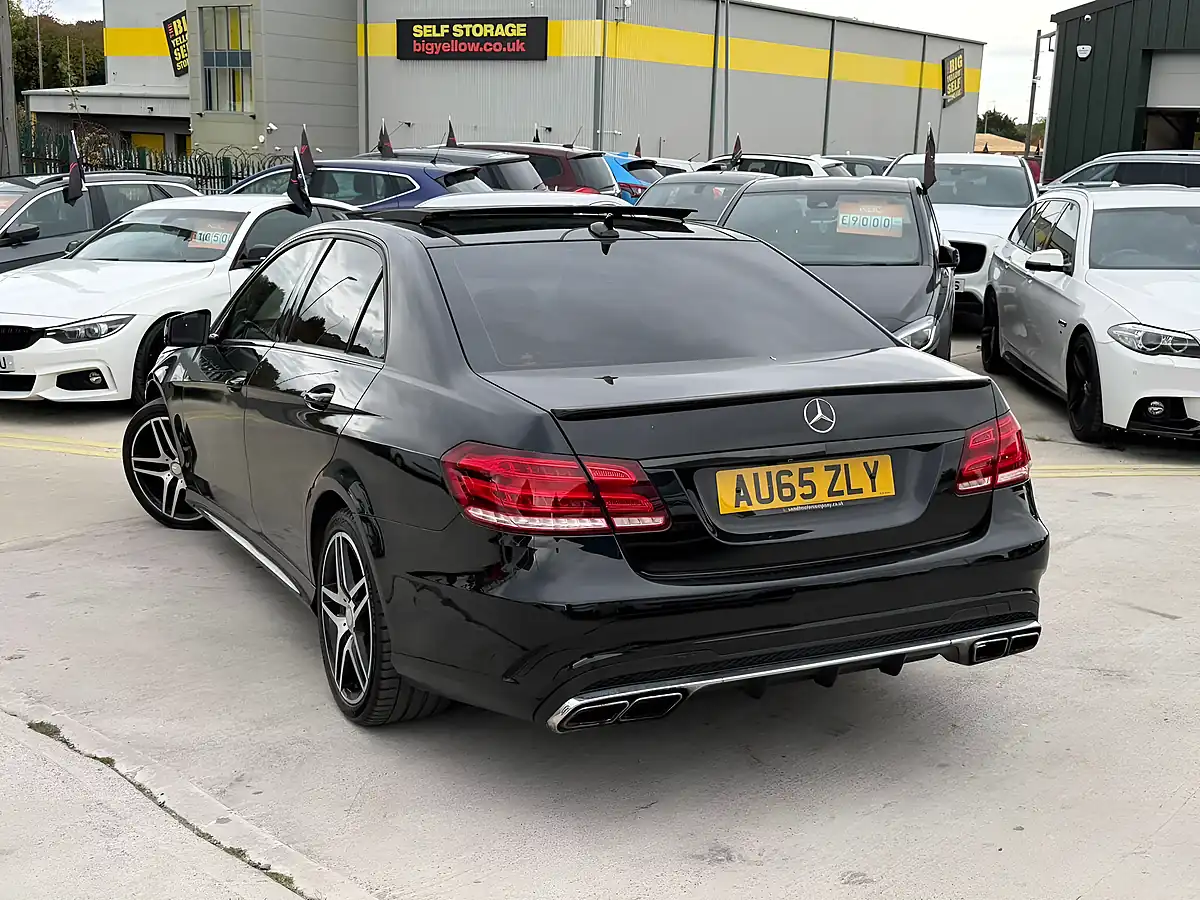 Used 2015 Mercedes-Benz E Class AMG Night Edition (premium) Black - Interior and Exterior details 4