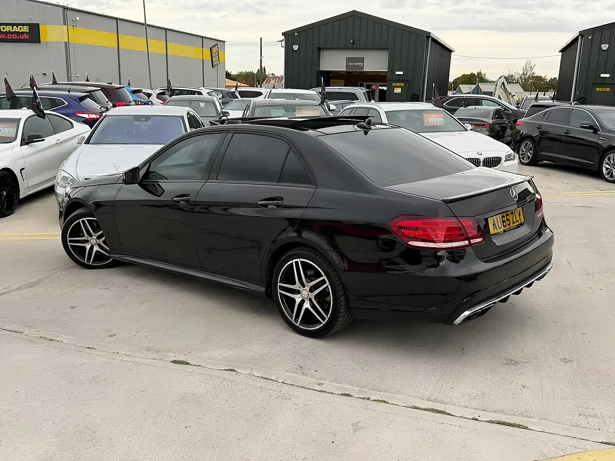 Used 2015 Mercedes-Benz E Class AMG Night Edition (premium) Black - Interior and Exterior details 5