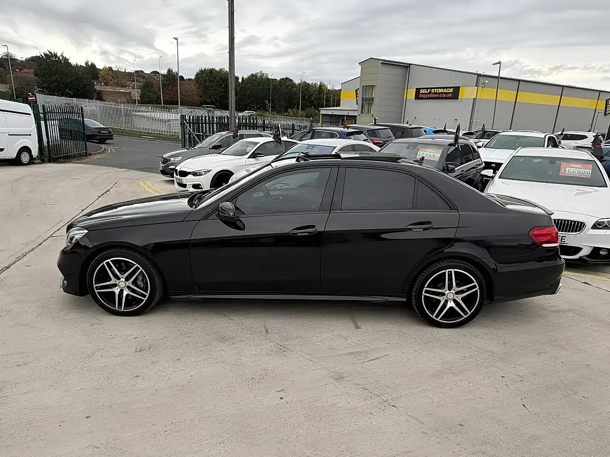 Used 2015 Mercedes-Benz E Class AMG Night Edition (premium) Black - Interior and Exterior details 6