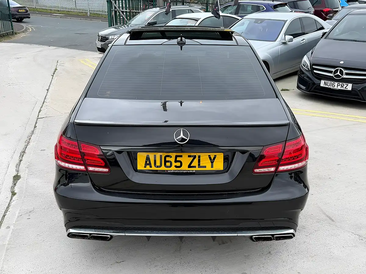 Used 2015 Mercedes-Benz E Class AMG Night Edition (premium) Black - Interior and Exterior details 7