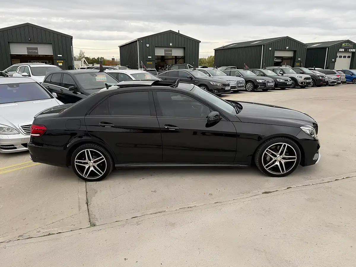 Used 2015 Mercedes-Benz E Class AMG Night Edition (premium) Black - Interior and Exterior details 8