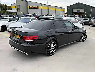 Used 2015 Mercedes-Benz E Class AMG Night Edition (premium) Black - Interior and Exterior details 9