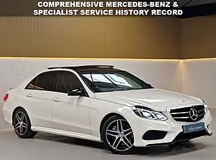 Used 2015 Mercedes-Benz E-Class AMG Night Edition Premium Designo Diamond White - Interior and Exterior details 3