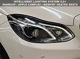 Used 2015 Mercedes-Benz E-Class AMG Night Edition Premium Designo Diamond White - Interior and Exterior details 4