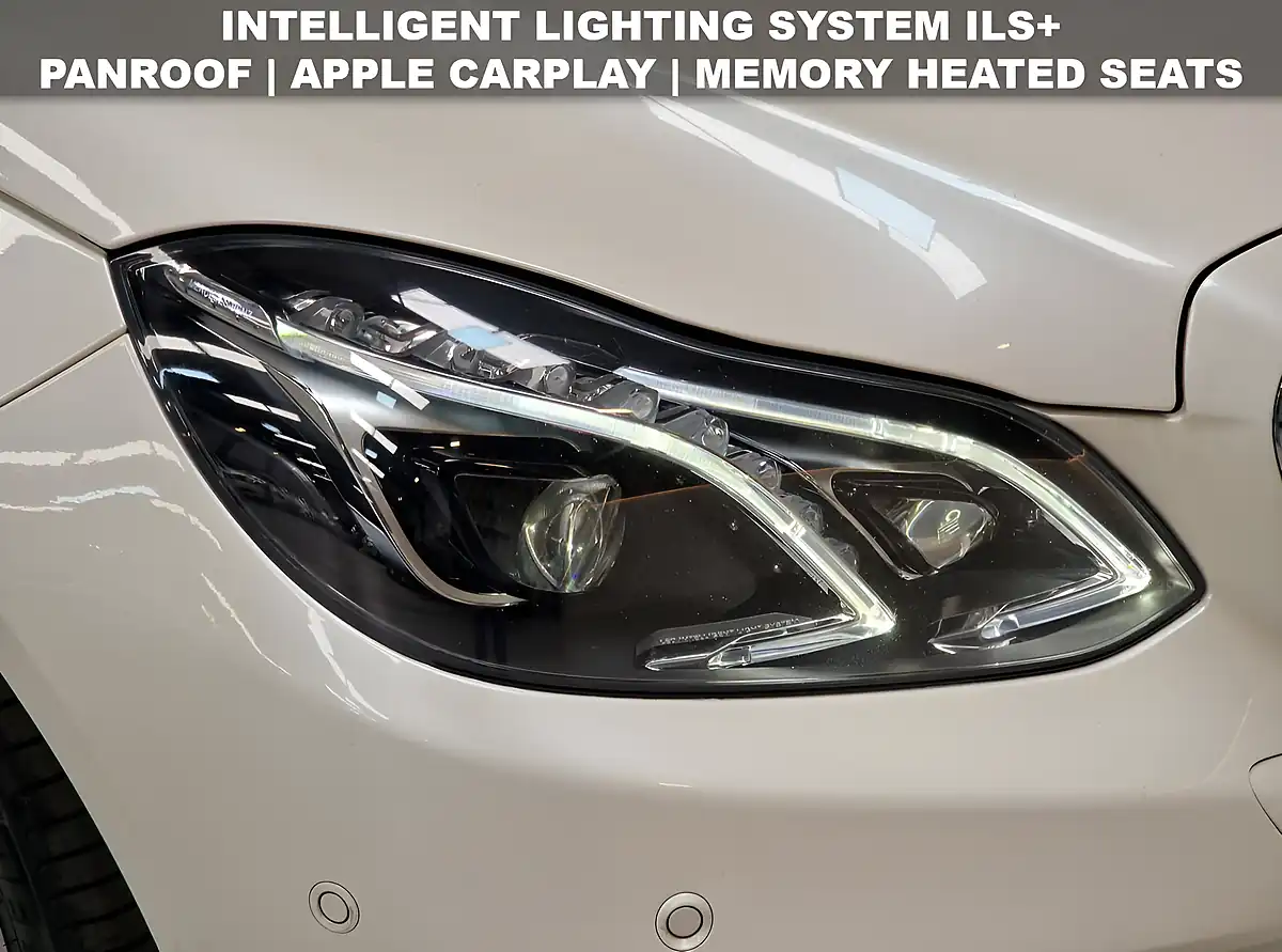 Used 2015 Mercedes-Benz E-Class AMG Night Edition Premium Designo Diamond White - Interior and Exterior details 4