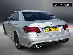 Used 2015 Mercedes-Benz E Class AMG Night Edition Silver - Interior and Exterior details 11