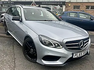 Used 2015 Mercedes-Benz E Class AMG Night Edition Silver - Interior and Exterior details 10