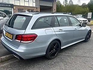 Used 2015 Mercedes-Benz E Class AMG Night Edition Silver - Interior and Exterior details 13