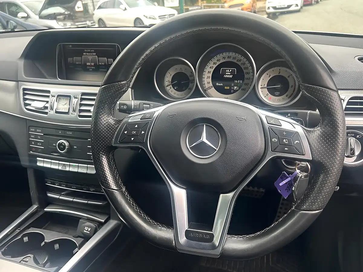Used 2015 Mercedes-Benz E Class AMG Night Edition Silver - Interior and Exterior details 19