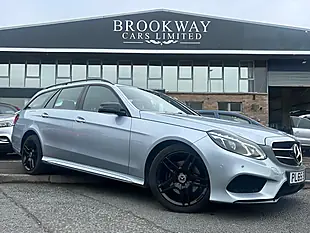 Used 2015 Mercedes-Benz E Class AMG Night Edition Silver - Interior and Exterior details 5