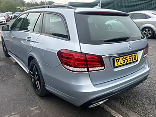 Used 2015 Mercedes-Benz E Class AMG Night Edition Silver - Interior and Exterior details 6