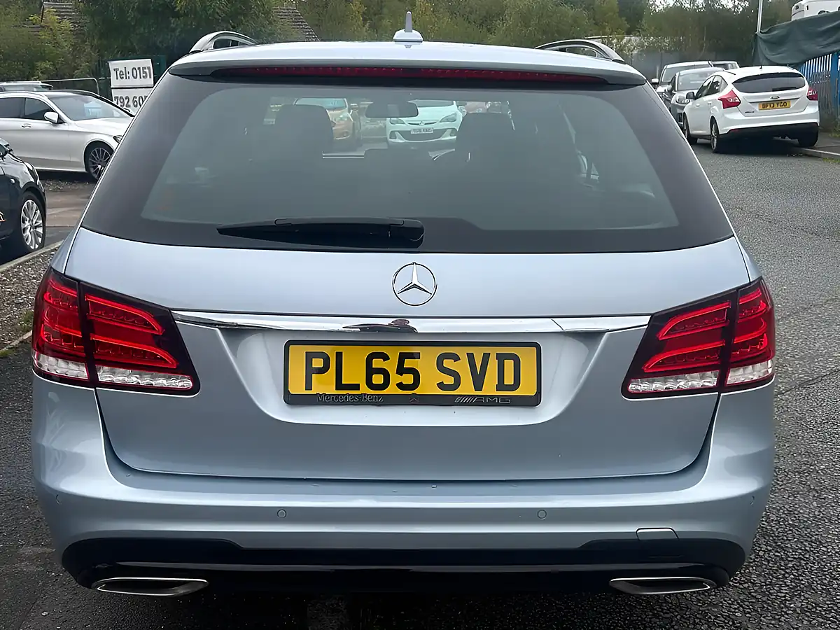 Used 2015 Mercedes-Benz E Class AMG Night Edition Silver - Interior and Exterior details 8