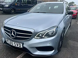 Used 2015 Mercedes-Benz E Class AMG Night Edition Silver - Interior and Exterior details 9