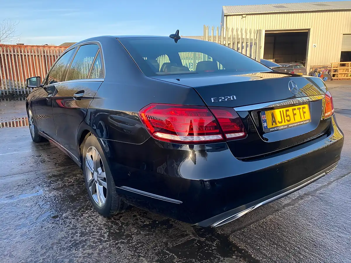 Used 2015 Mercedes-Benz E Class Se Black - Interior and Exterior details 4