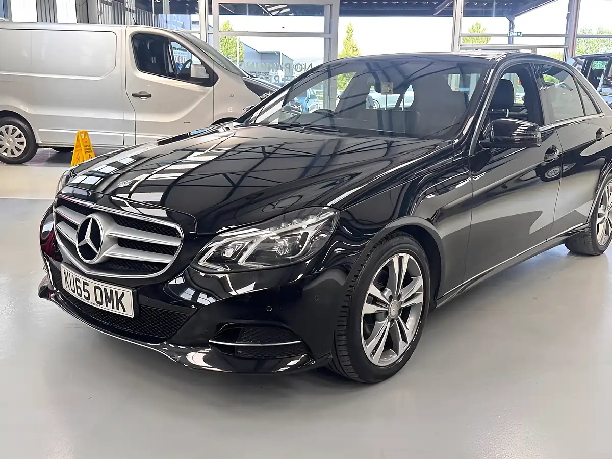 Used 2015 Mercedes-Benz E Class Se Black - Interior and Exterior details 8