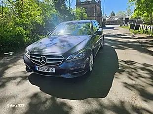Used 2015 Mercedes-Benz E-Class Se Blue - Interior and Exterior details 12