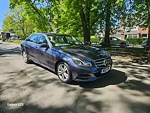 Used 2015 Mercedes-Benz E-Class Se Blue - Interior and Exterior details 2