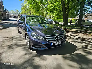 Used 2015 Mercedes-Benz E-Class Se Blue - Interior and Exterior details 5