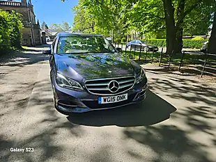Used 2015 Mercedes-Benz E-Class Se Blue - Interior and Exterior details 7