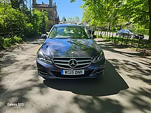 Used 2015 Mercedes-Benz E-Class Se Blue - Interior and Exterior details 9
