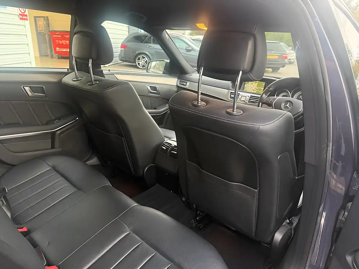 Used 2015 Mercedes-Benz E Class Se Blue - Interior and Exterior details 15