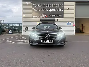 Used 2015 Mercedes-Benz E Class Se Blue - Interior and Exterior details 3