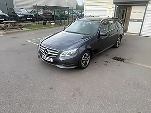 Used 2015 Mercedes-Benz E Class Se Blue - Interior and Exterior details 5