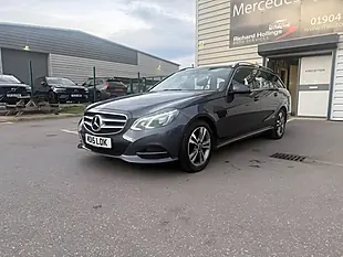 Used 2015 Mercedes-Benz E Class Se Blue - Interior and Exterior details 7