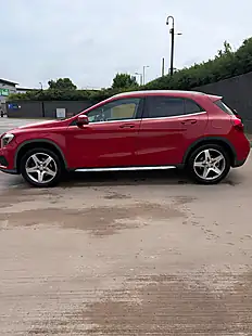 Used 2015 Mercedes-Benz Gla AMG Line (executive) Red - Interior and Exterior details 11