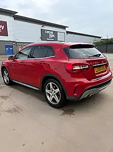 Used 2015 Mercedes-Benz Gla AMG Line (executive) Red - Interior and Exterior details 16