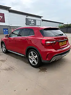 Used 2015 Mercedes-Benz Gla AMG Line (executive) Red - Interior and Exterior details 18