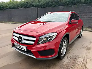 Used 2015 Mercedes-Benz Gla AMG Line (executive) Red - Interior and Exterior details 6