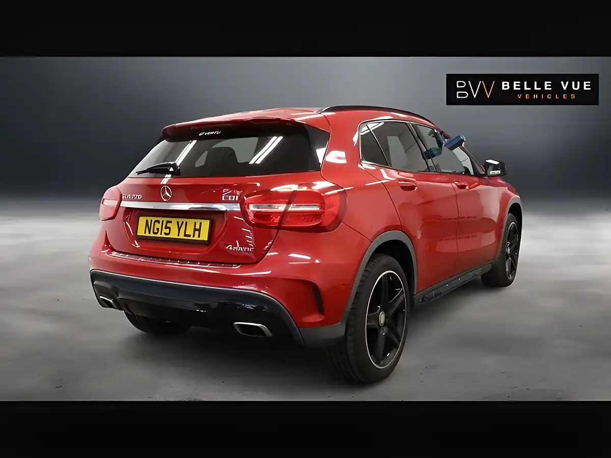 Used 2015 Mercedes-Benz Gla AMG Line Premium+ Jupiter Red - Interior and Exterior details 5