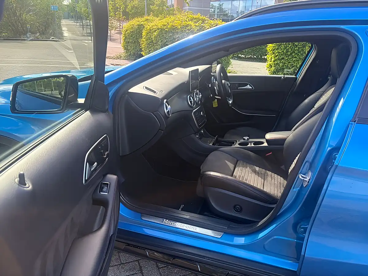 Used 2015 Mercedes-Benz Gla AMG Line (premium Plus) Blue - Interior and Exterior details 19