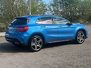 Used 2015 Mercedes-Benz Gla AMG Line (premium Plus) Blue - Interior and Exterior details 2
