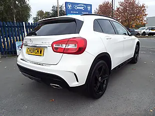 Used 2015 Mercedes-Benz Gla AMG Line White - Interior and Exterior details 7