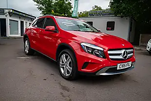 Used 2015 Mercedes-Benz Gla-Class Sport Jupiter Red - Interior and Exterior details 10