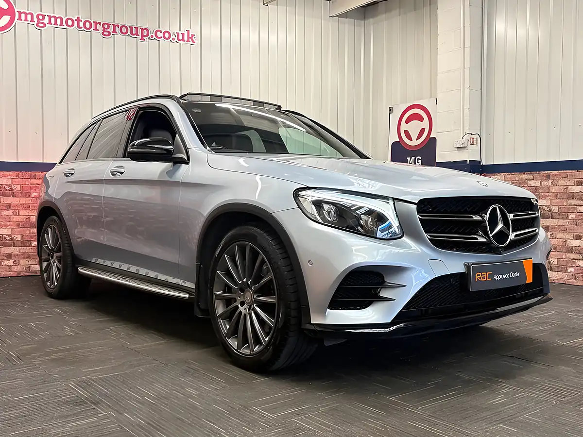 Used 2015 Mercedes-Benz Glc AMG Line Premium Plus Diamond Silver - Interior and Exterior details 12